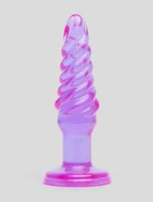 BASICS Spiral Butt Plug 4 Inch