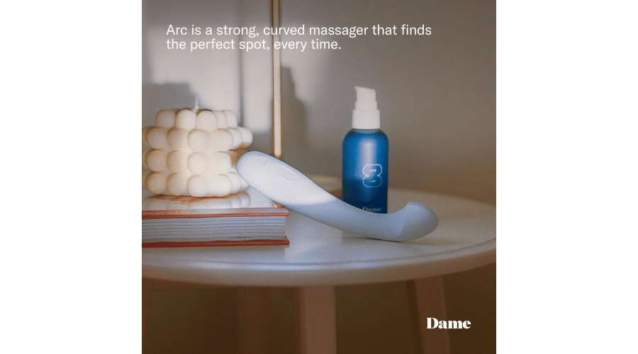 Dame Arc Massager Hits the Spot Everytime