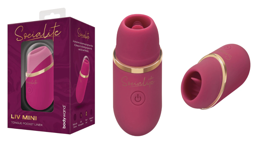 Bodywand Liv Socialite Mini Tongue Pocket Licker