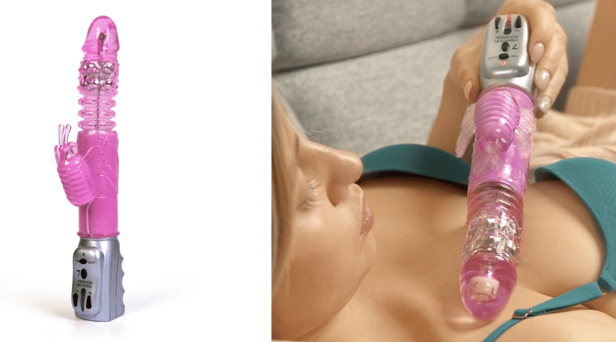 Eden Thrusting Butterfly Vibrator