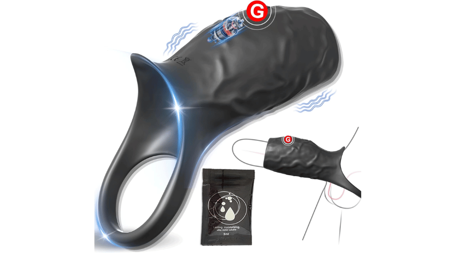 Penis Sleeve with Vibrator