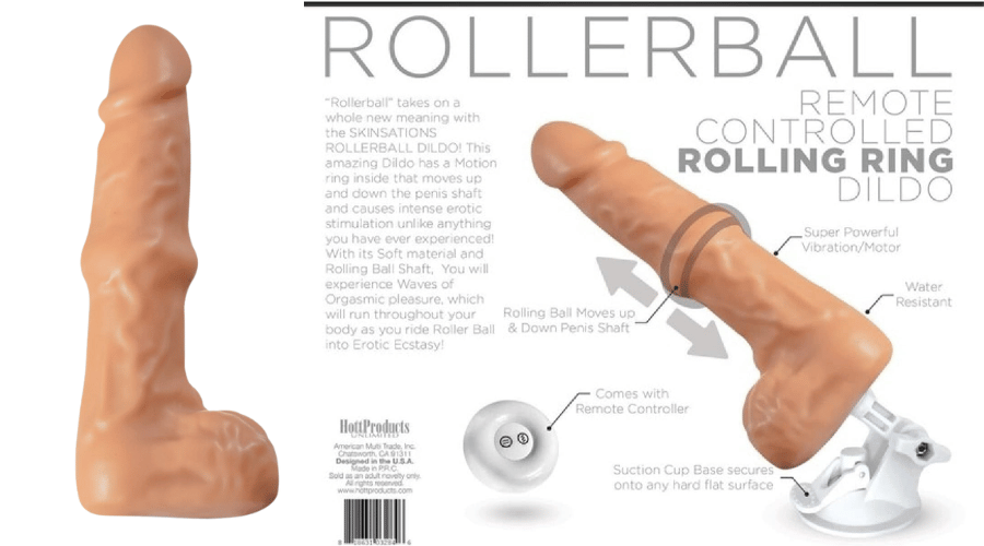 Rollerball Dildo
