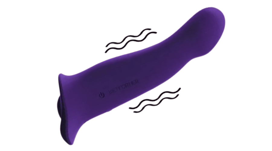 Vibrating Strap On Dildo